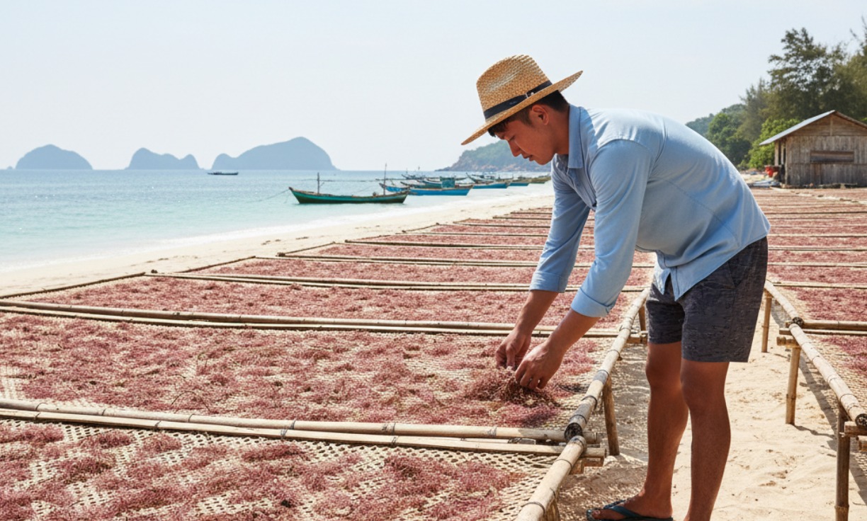 Gracilaria in South Korea: How This Red Seaweed Supports Korea’s Agar Industry