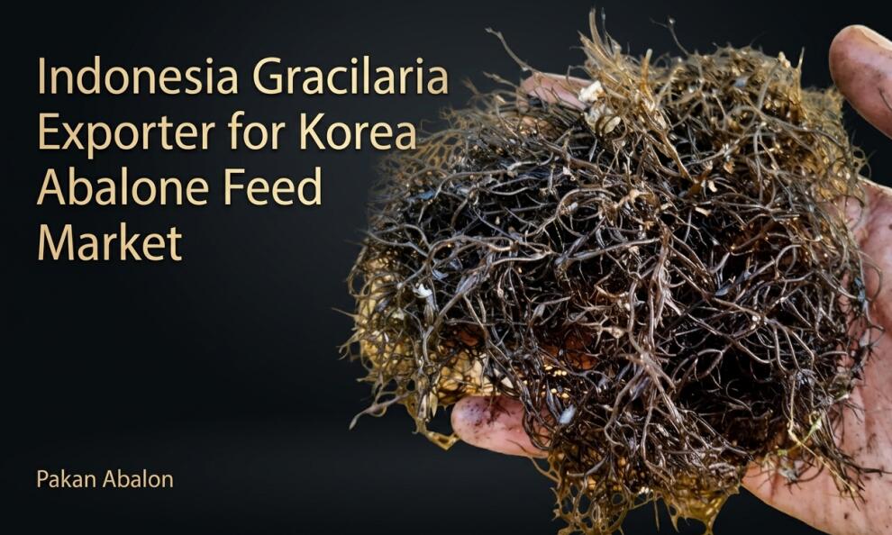 Indonesia Gracilaria Exporter for Korea Abalone
