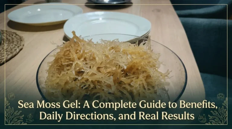 Sea Moss Gel: A Complete Guide to Benefits, Daily Directions, and Real Results