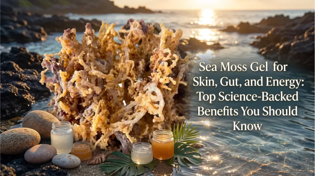 Sea Moss Gel for Skin, Gut, and Energy: Top Science-Backed Benefits You Should Know